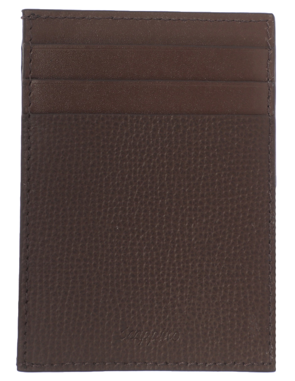 Tarjetero de piel para hombre Tarjetero de piel para hombre
