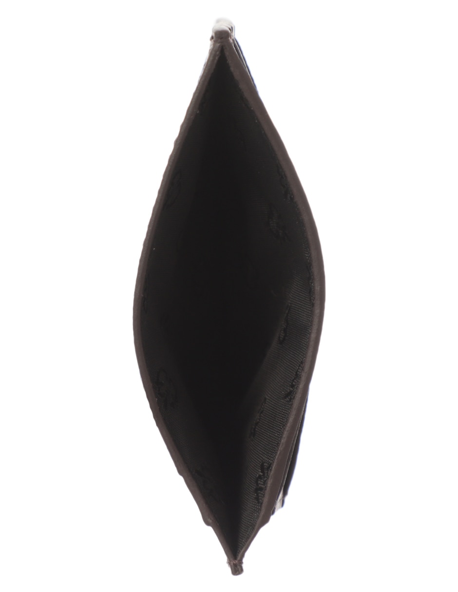 Tarjetero de piel para hombre 3