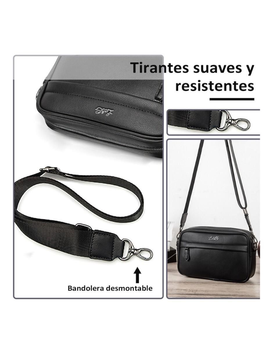 Bolsa bandolera de cuero para hombre 4