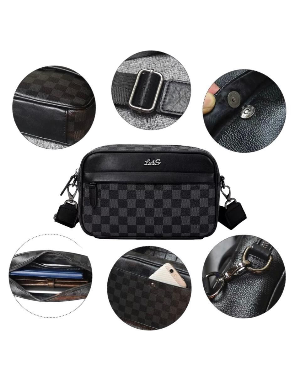 Bolsa bandolera de cuero para hombre 2