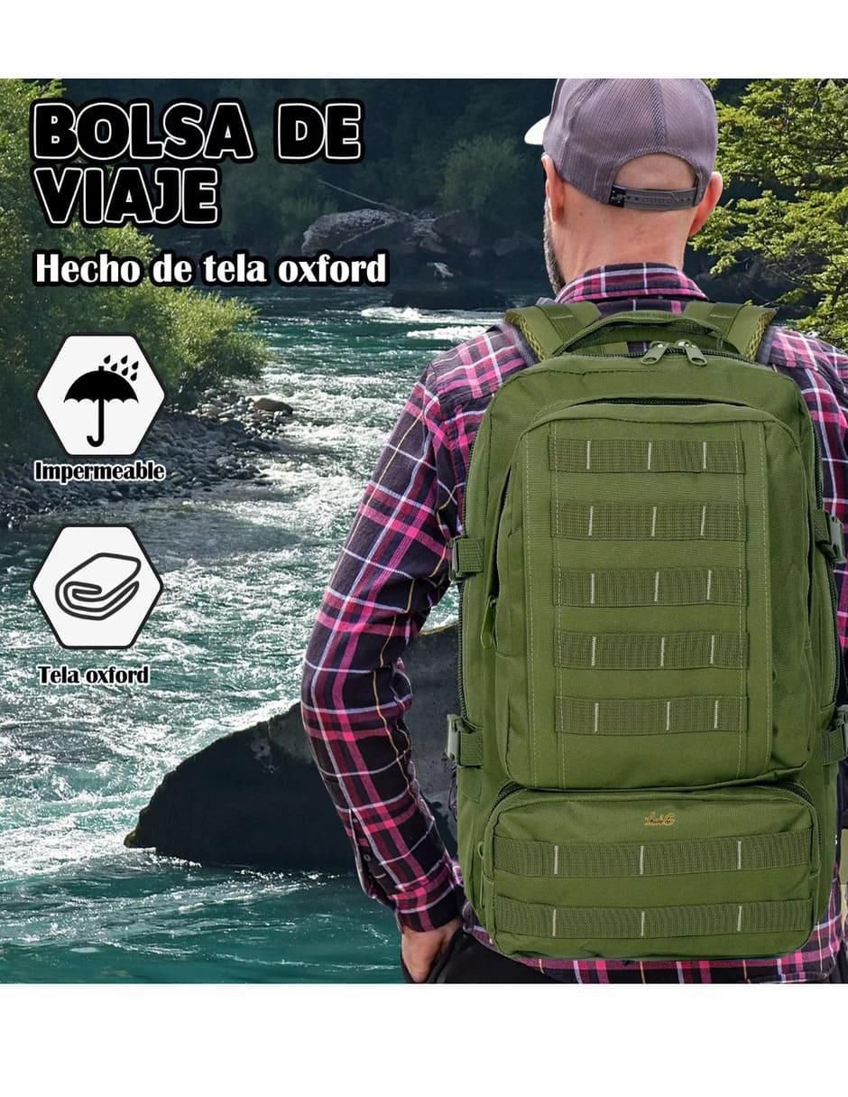 Mochila para viaje impermeable para hombre 4