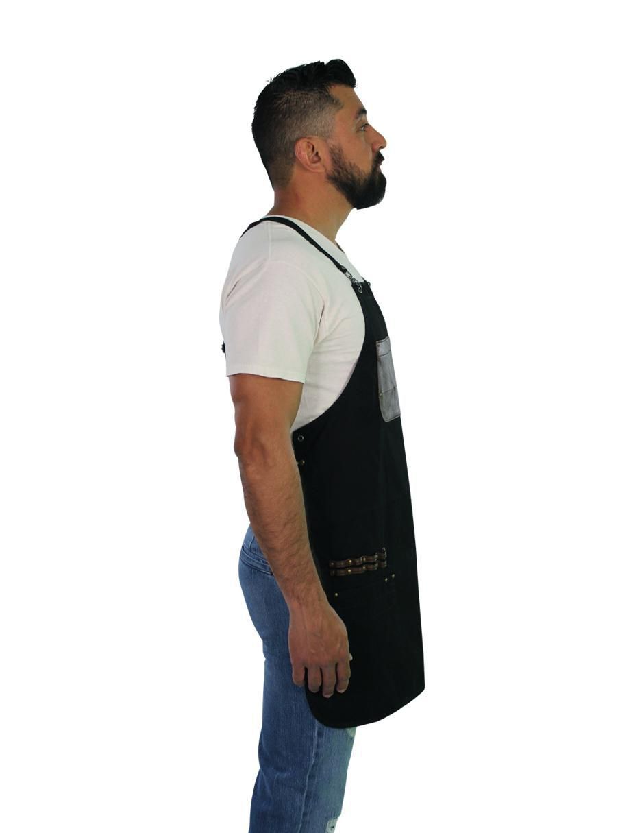 Delantal completo barbero Universal de algodón 3