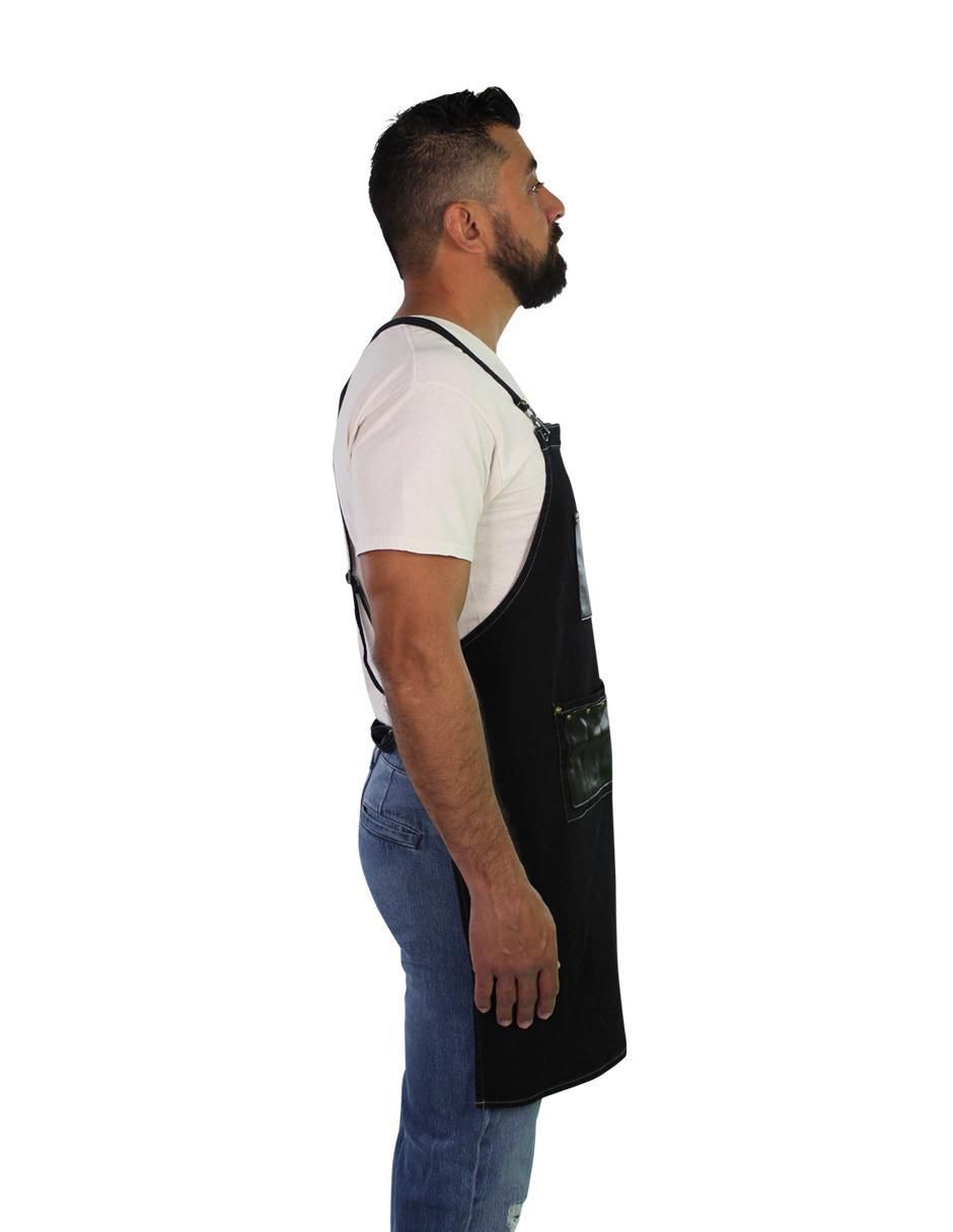 Delantal completo barbero Universal de algodón 3