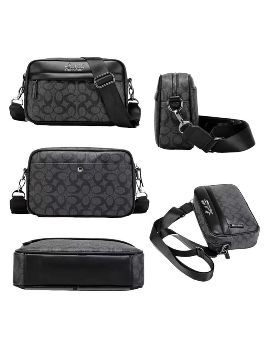 Bolsa bandolera de cuero para hombre 2