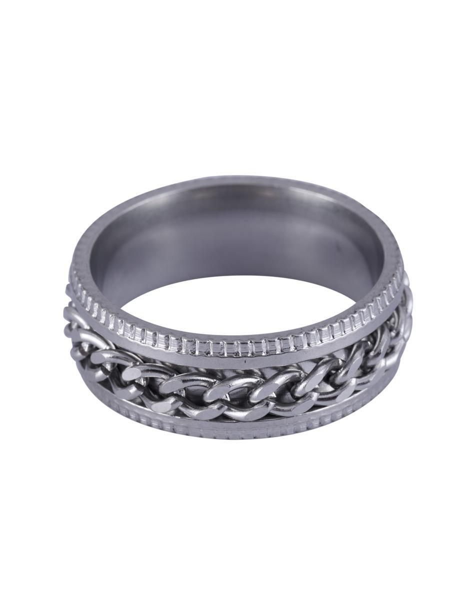 Anillo con acabado baño de oro Anillo con acabado baño de oro