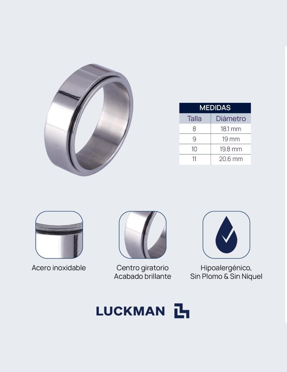 Anillo Luckman Anti Ansiedad