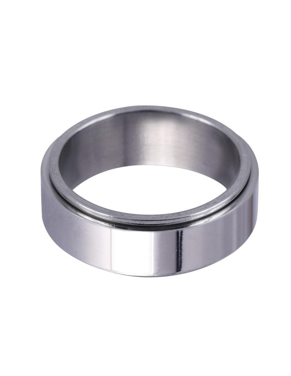 Anillo con acabado baño de oro