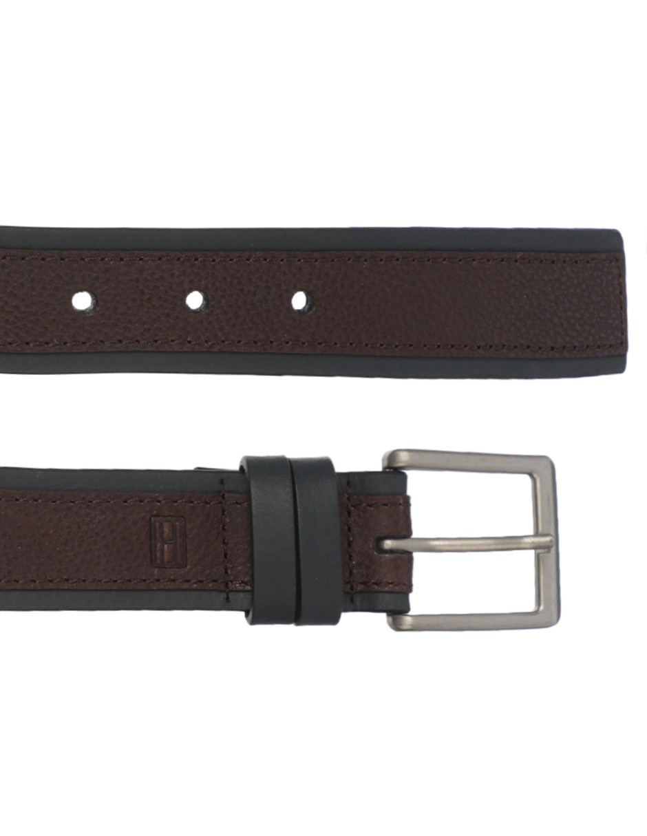 Cinturón de piel para hombre