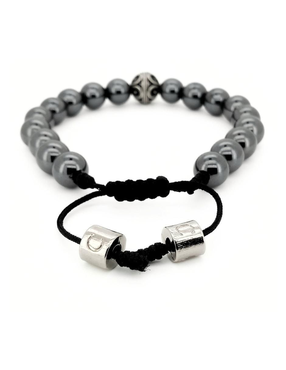 Pulsera de plata P 925 Bloodstone con acabado brillante 4