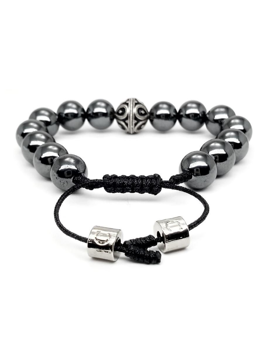 Pulsera de plata P 925 Bloodstone con acabado brillante 4