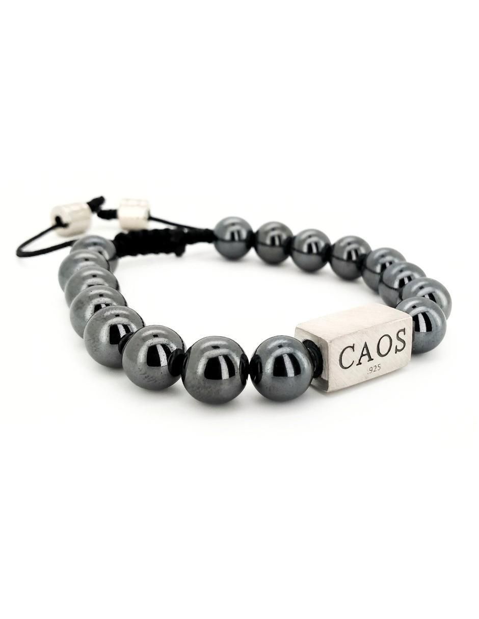 Pulsera de plata P 925 Bloodstone con acabado brillante 2