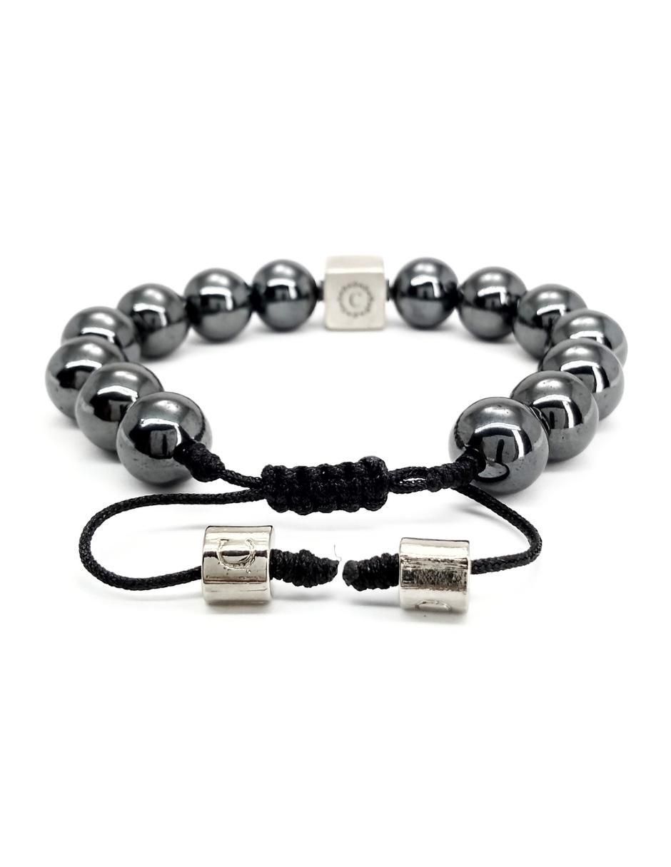 Pulsera de plata P 925 Bloodstone con acabado brillante 4