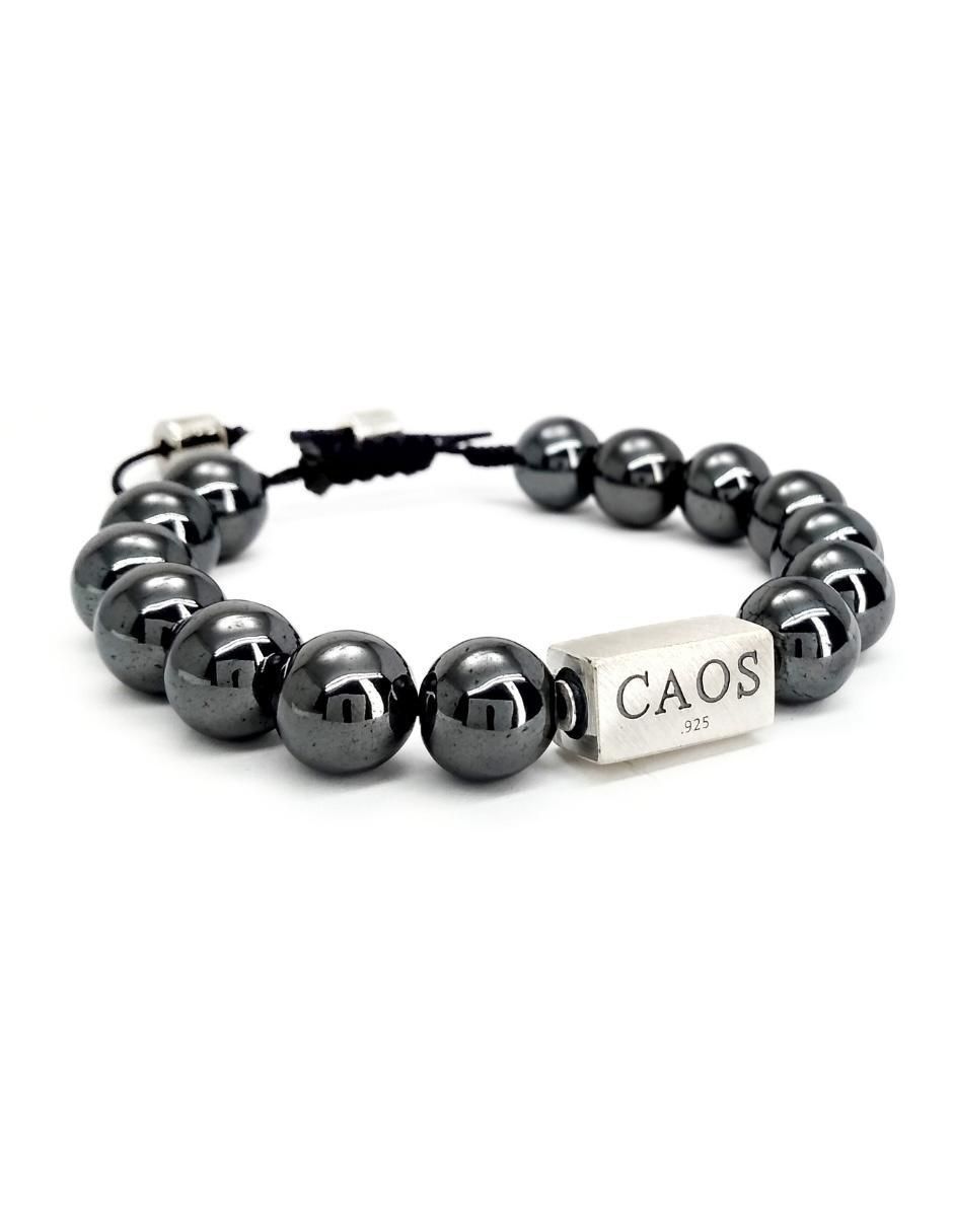 Pulsera de plata P 925 Bloodstone con acabado brillante 2