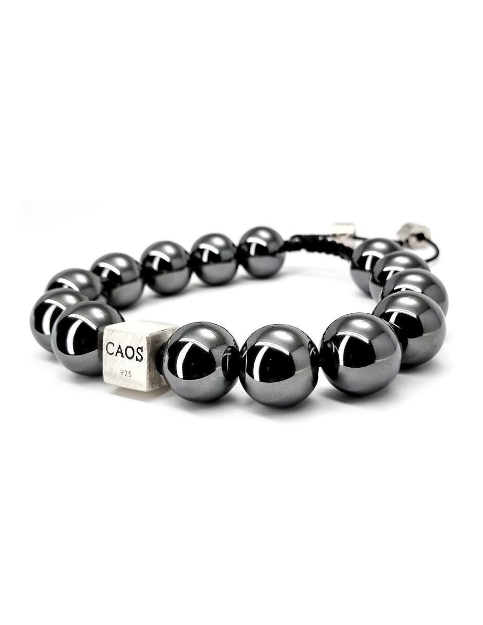 Pulsera de plata P 925 Bloodstone con acabado brillante 3