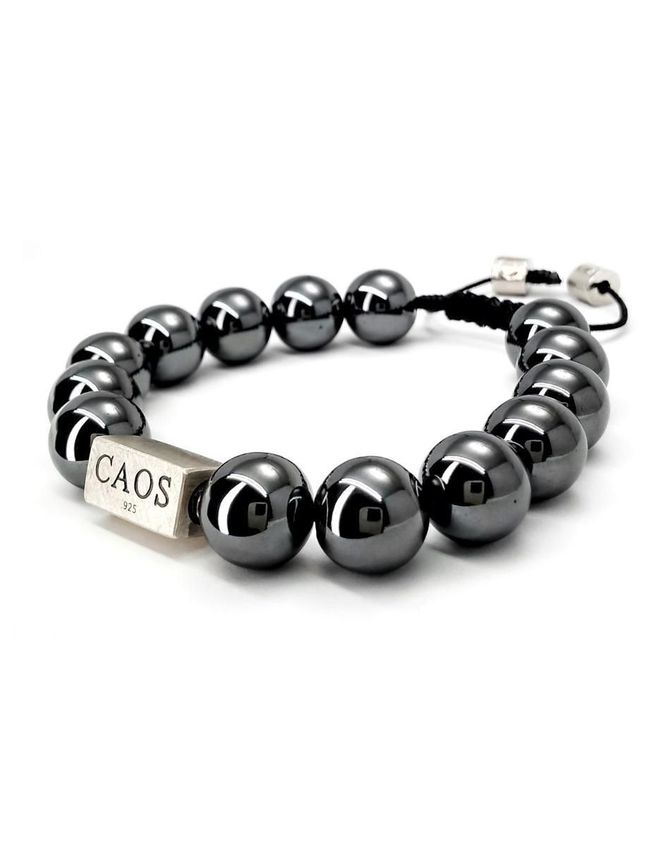 Pulsera de plata P 925 Bloodstone con acabado brillante 3