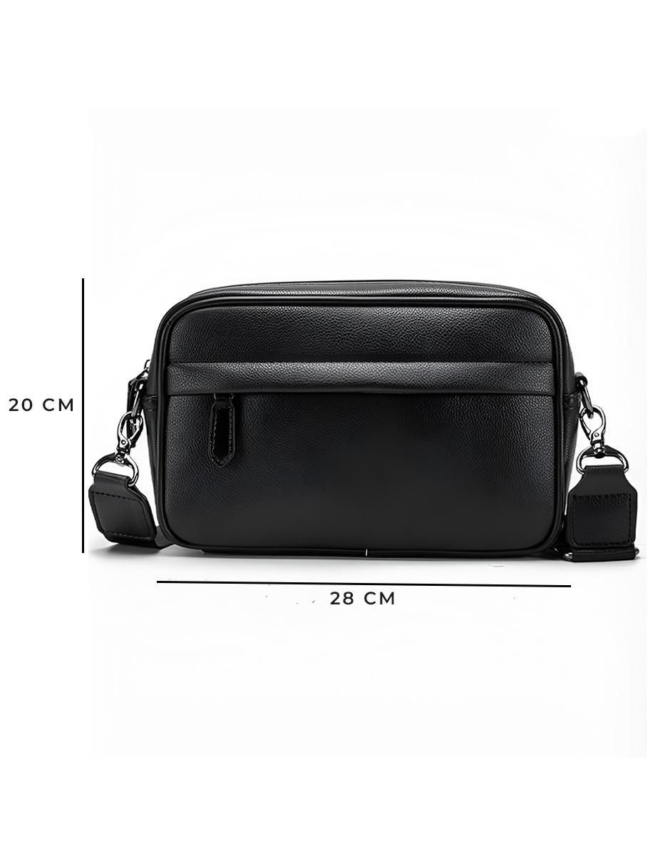 Bolsa bandolera de piel para hombre 5