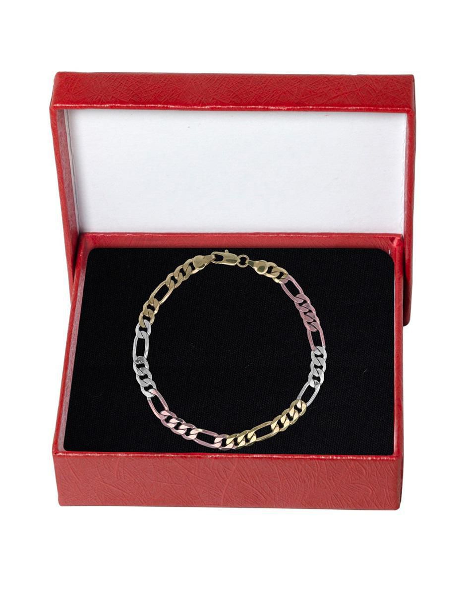 Pulsera 18 K con acabado chapa de oro 3