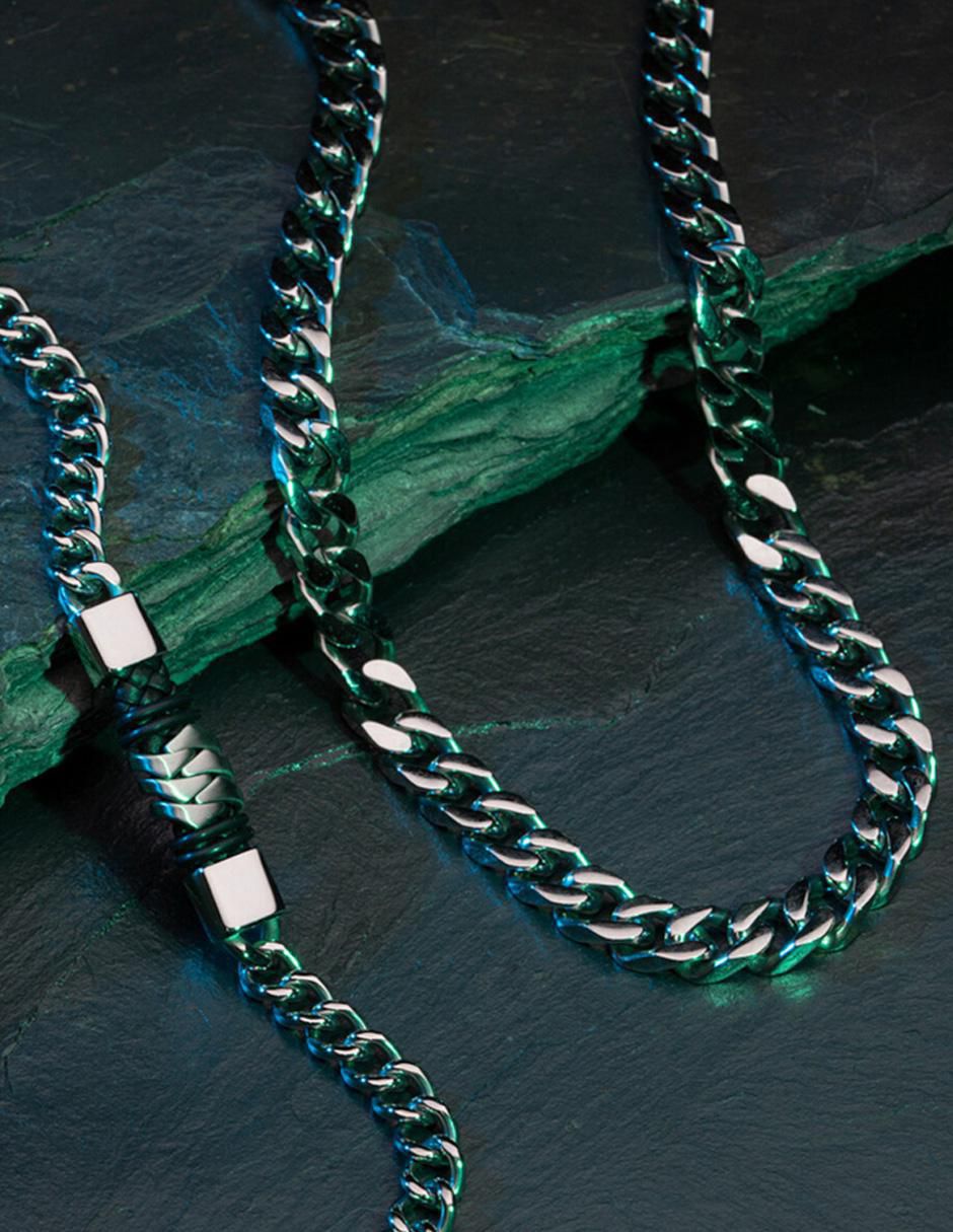 Pulsera Men Basic con acabado mate 4