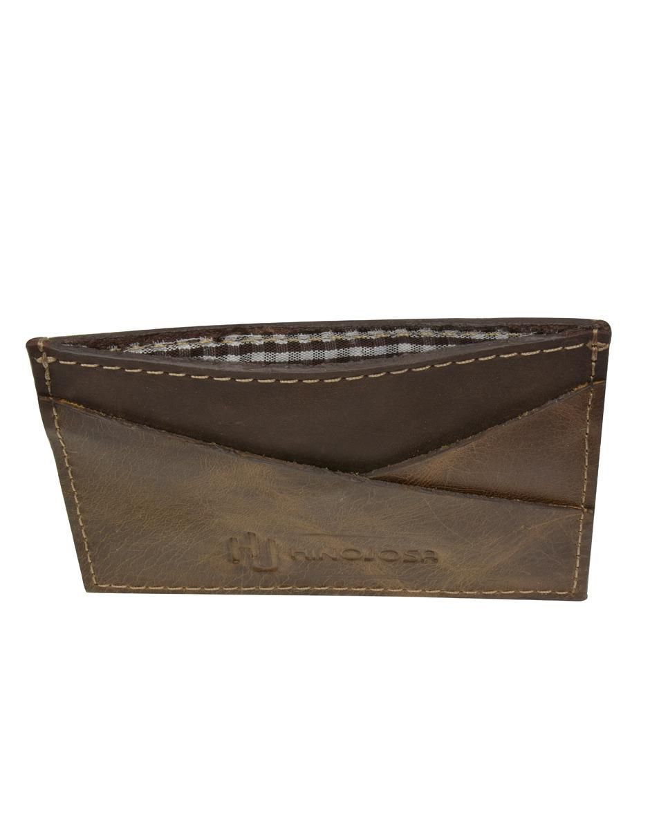 Tarjetero de piel unisex 3