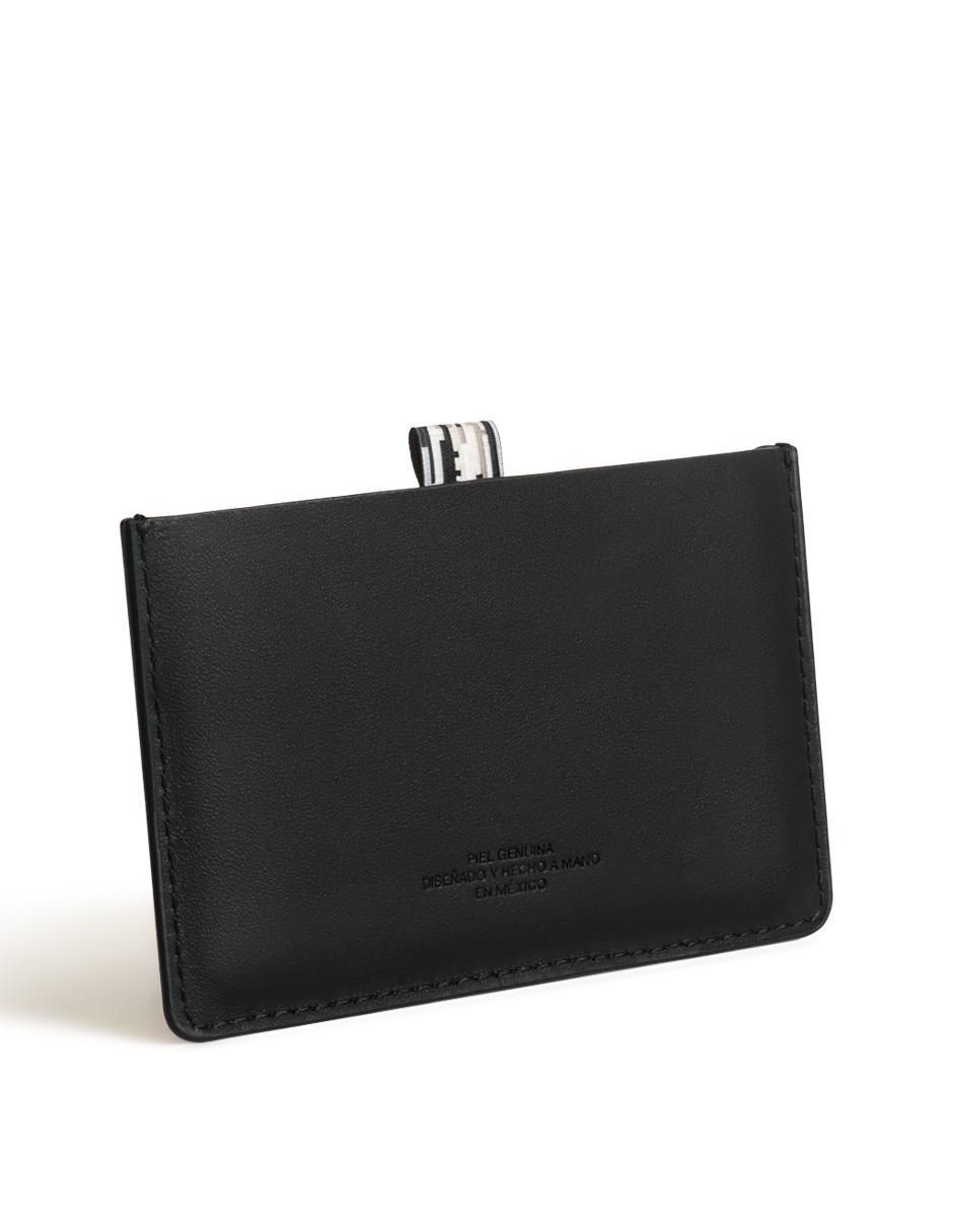Tarjetero de piel para hombre 4