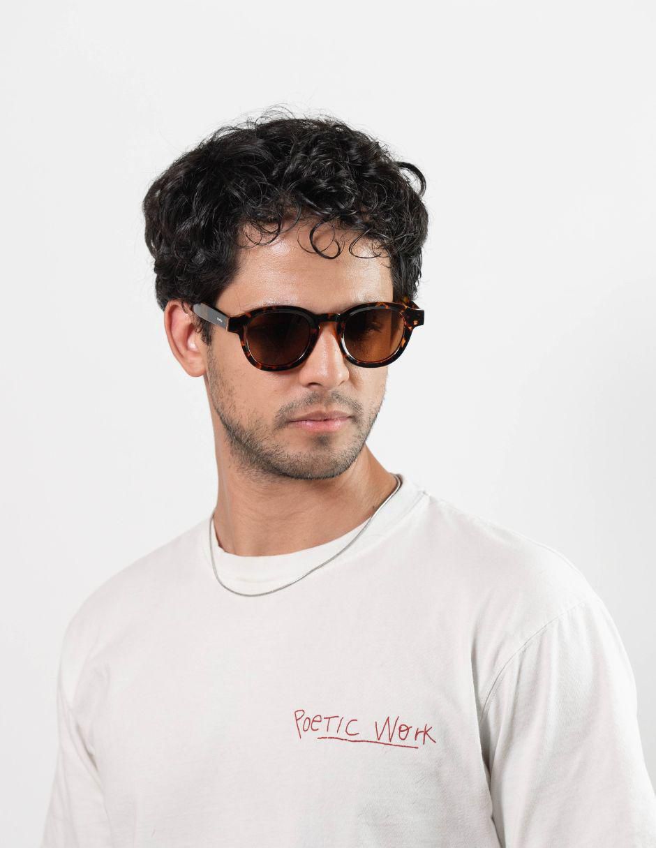 Lentes de sol VINTAGE GRADIENT PRINT para hombre 4