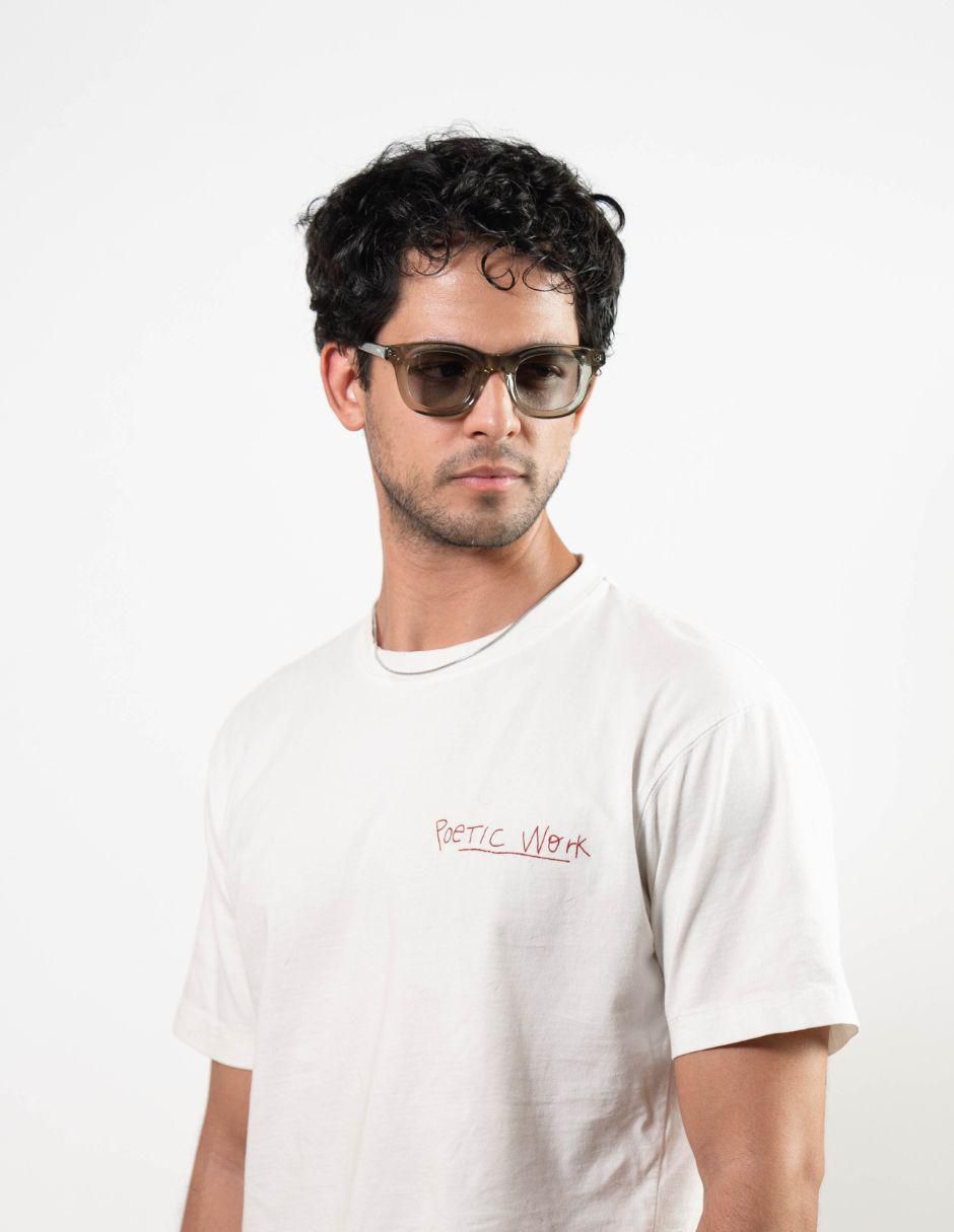 Lentes de sol Translucent Glassy para hombre 4