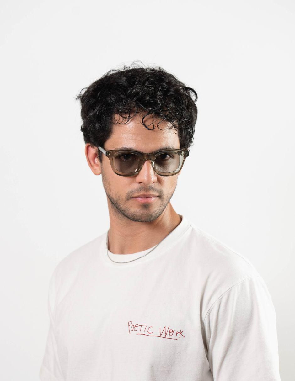 Lentes de sol Translucent Glassy para hombre 5