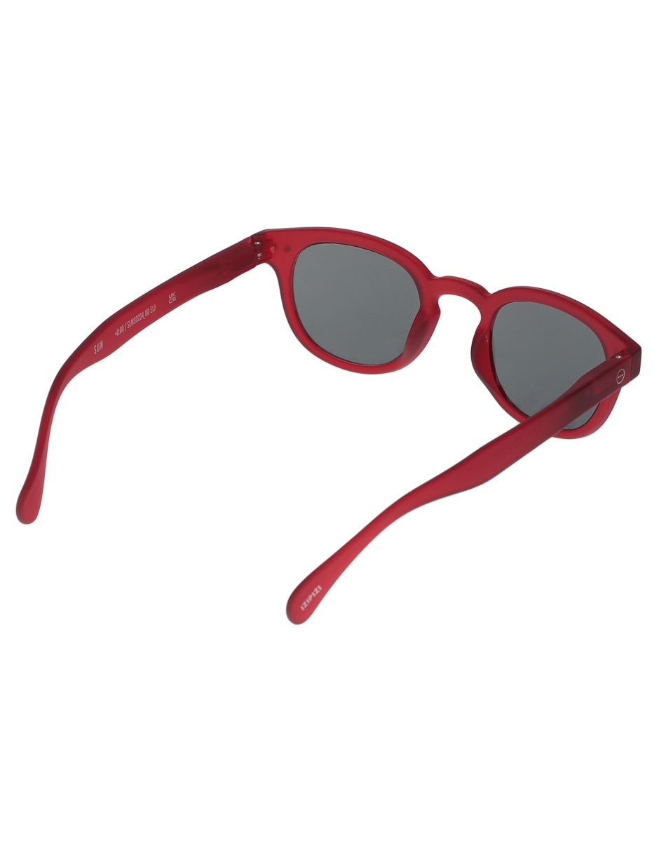 LENTES SOLARES IZIPIZI, ROJO, SIN TAMAÑO
