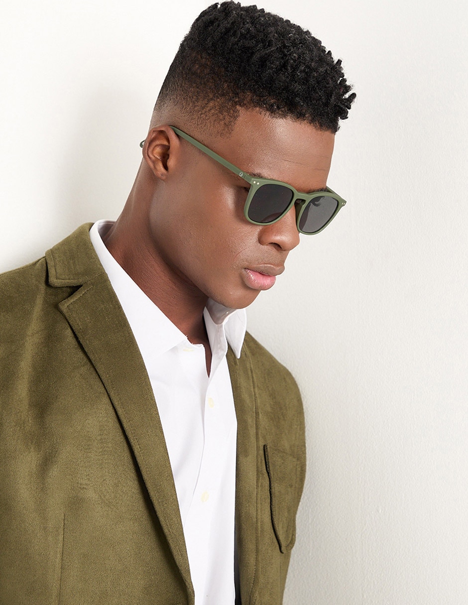 LENTES SOLARES, VERDE OLIVO, SIN TAMAÑO