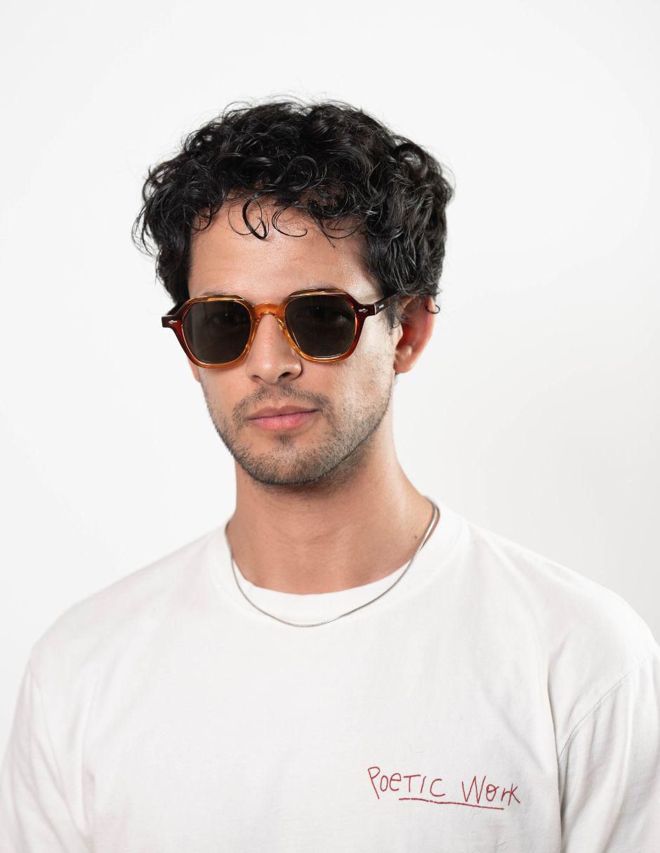 Lentes de sol Retro Hex para hombre 5