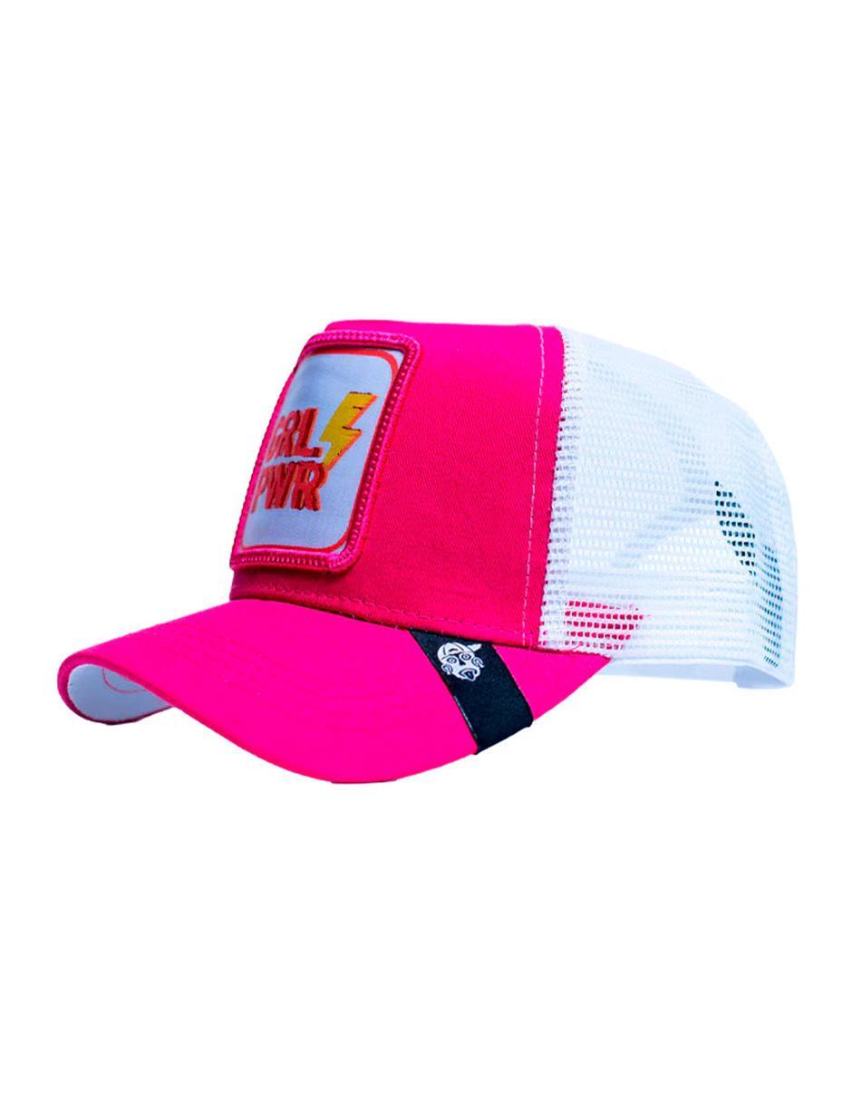 Gorra con visera curva Frase Girl Power adulto 2