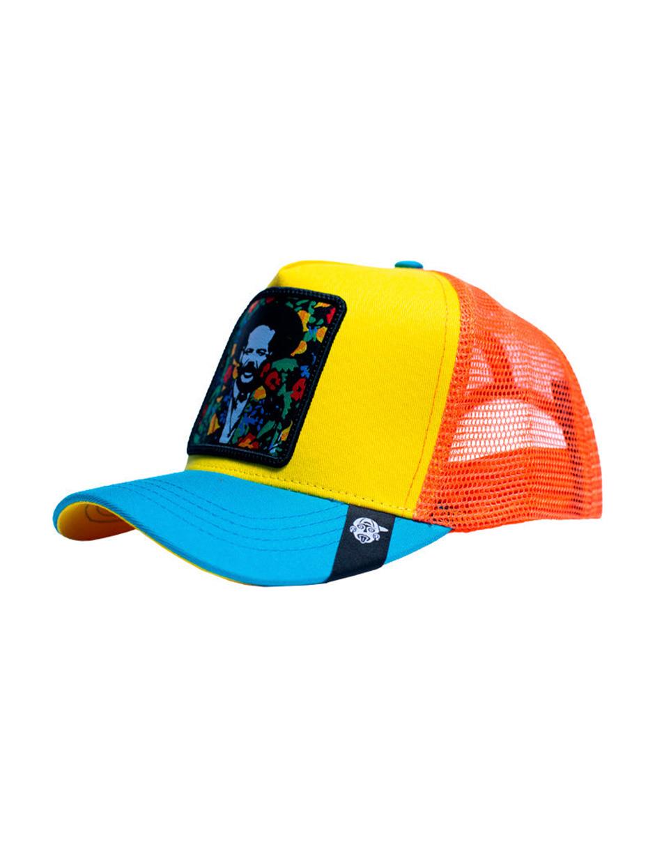 Gorra con visera curva Personaje Héroes Revolucionarios Francisco Villa adulto 2
