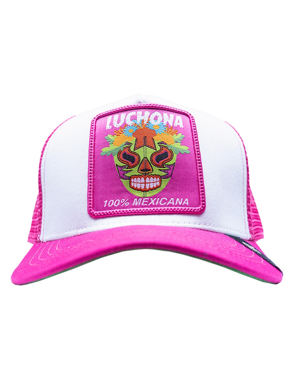 Gorra con visera curva Frase Luchona adulto Gorra con visera curva Frase Luchona adulto
