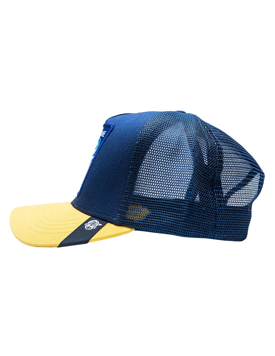 Gorra con visera curva Frase Asústame panteón adulto 3