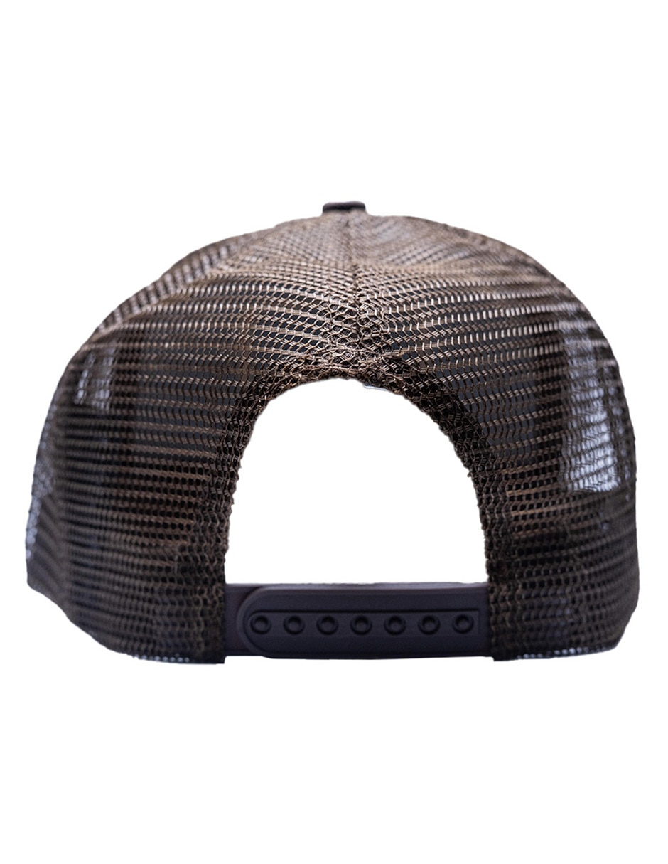 Gorra con visera curva Frase Me late chocolate adulto 4