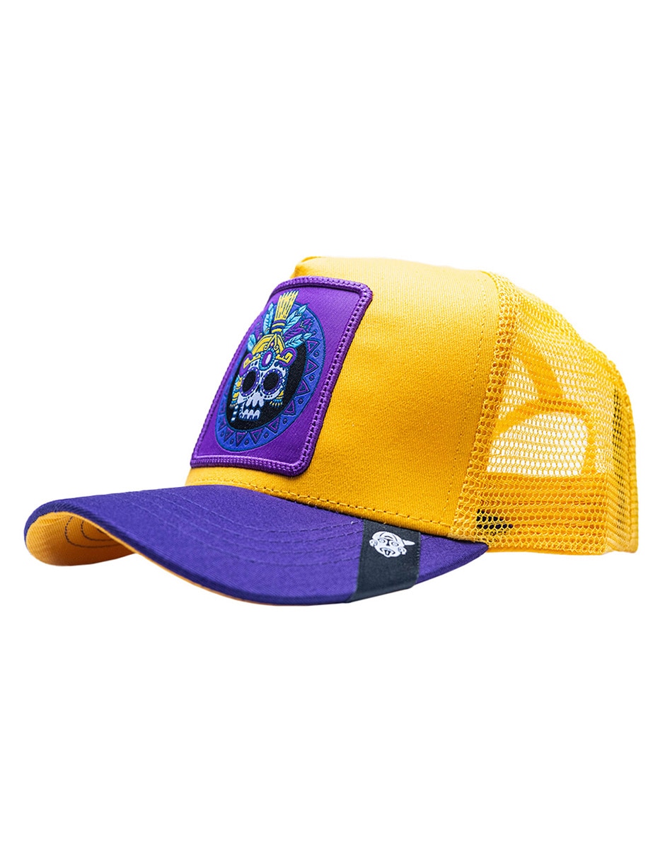 Gorra con visera curva Icono Calvera con penacho adulto 2