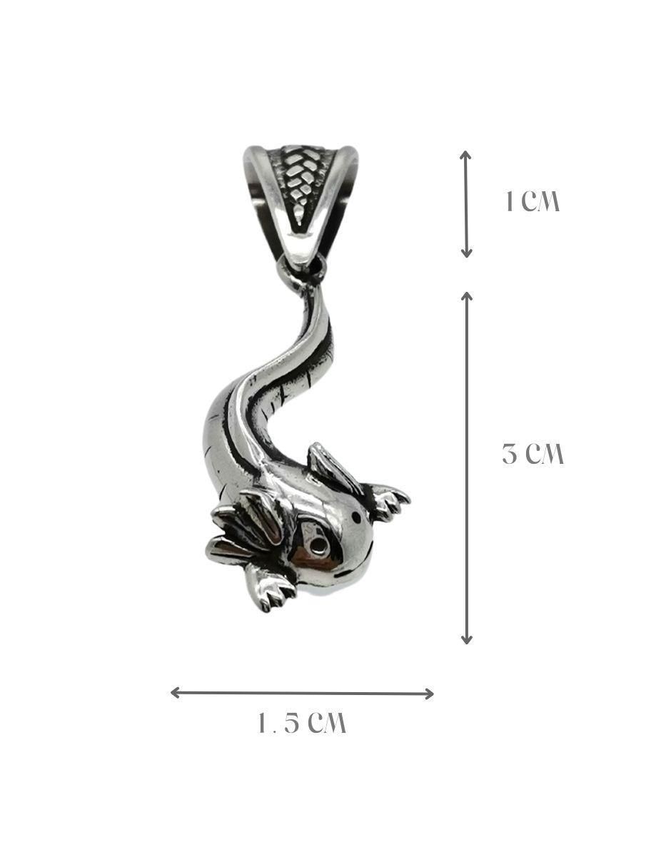Dije de animal animales ajolote de plata P 925 4