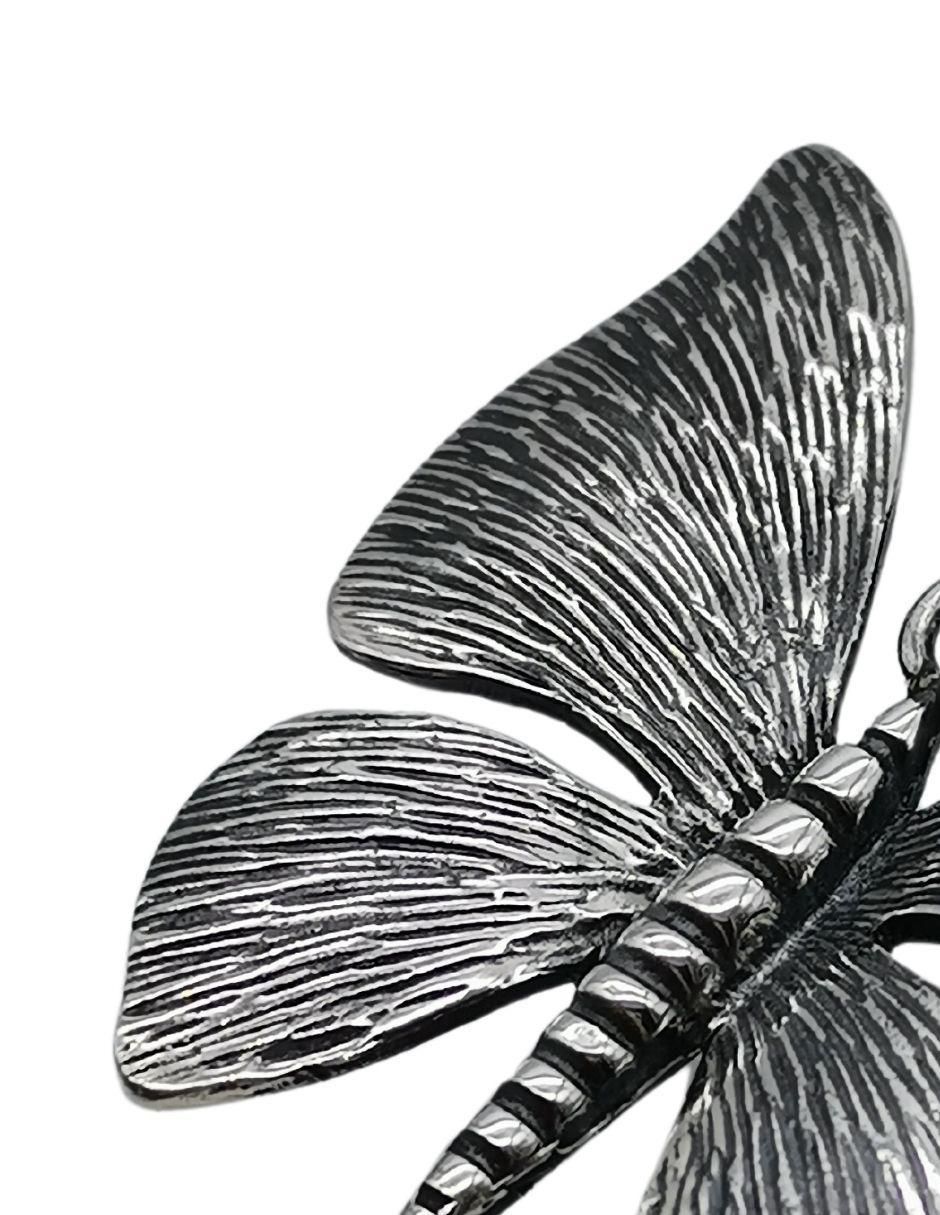 Dije de mariposa animales de plata P 925 3