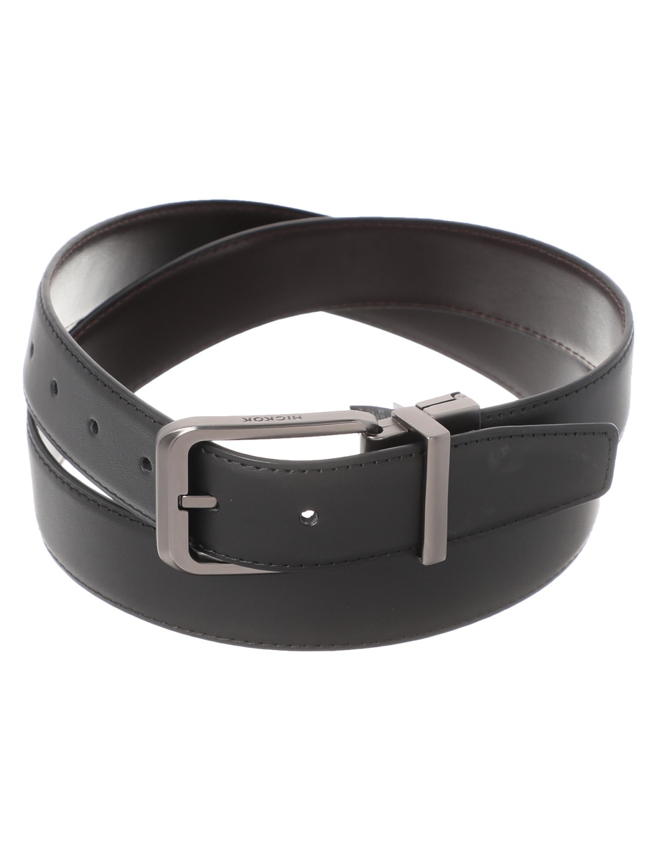 Cinturón de piel para hombre