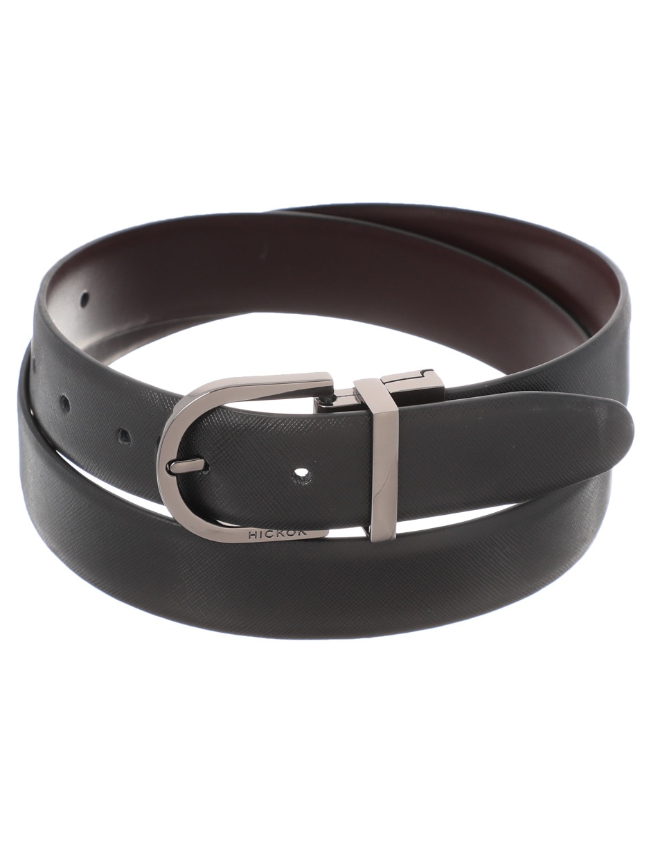 Cinturón de piel para hombre