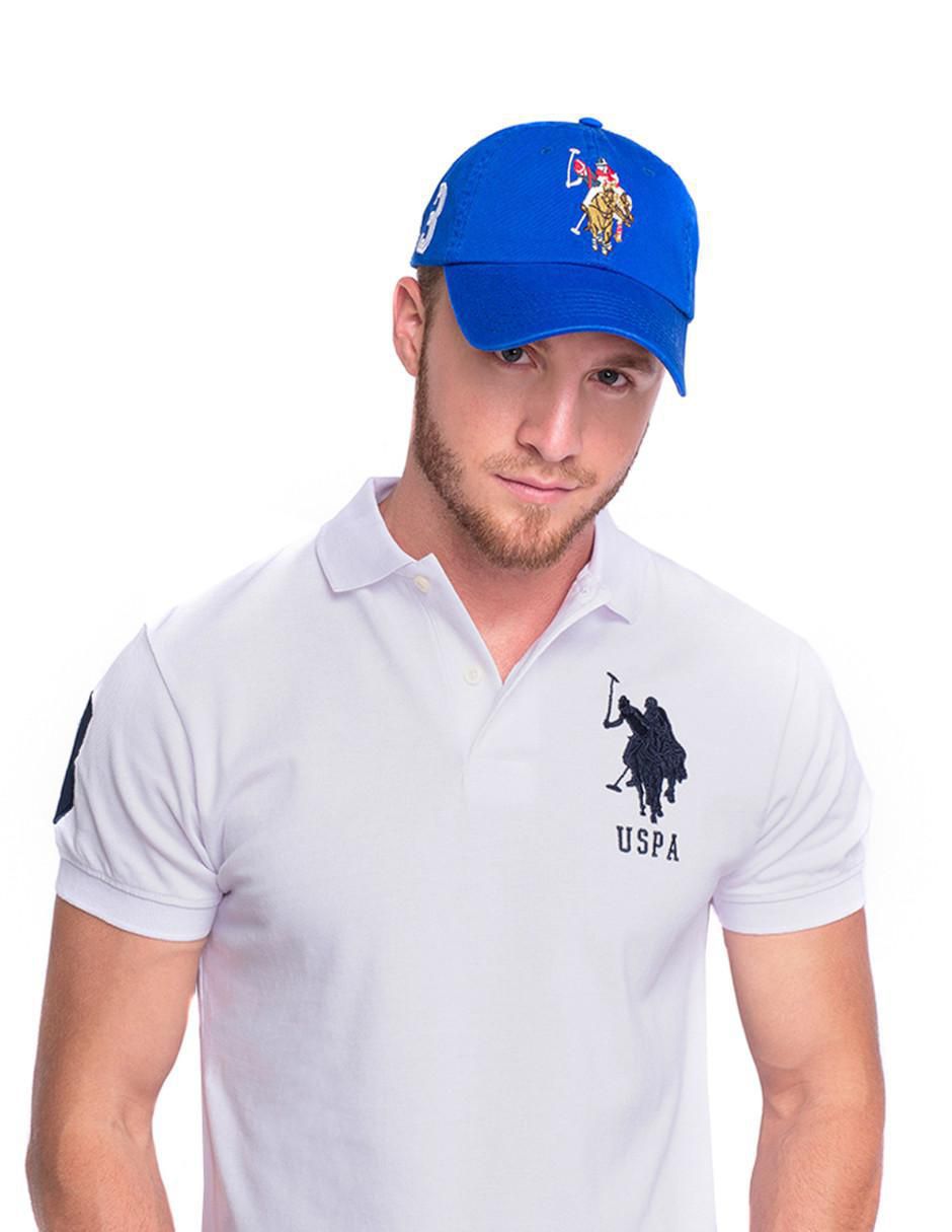 Gorra visera curva correa ajustable Uspa para hombre 4