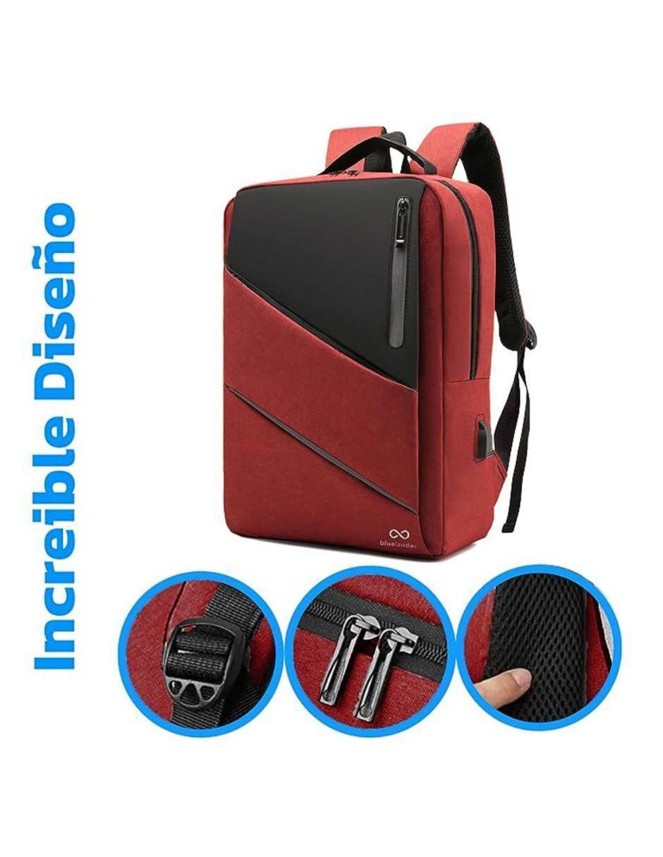Mochila con portalaptop impermeable para hombre 4