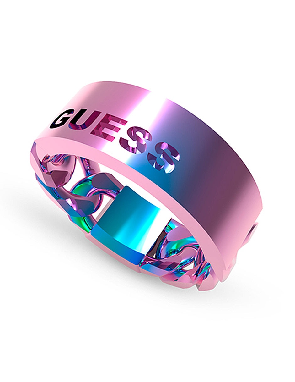 Anillo redondo GUESS X Logo Liverpool