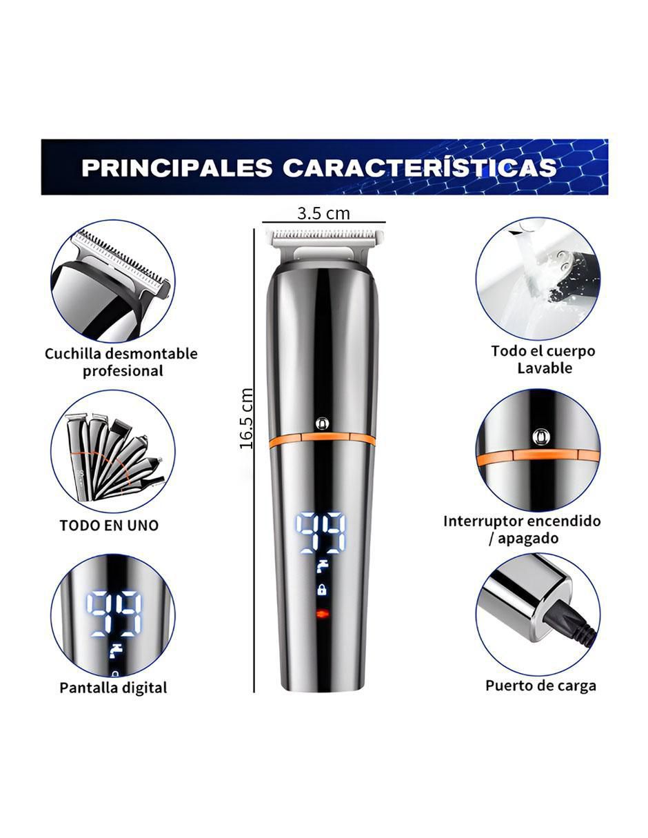 Rasuradora de vello facial y nasal 7