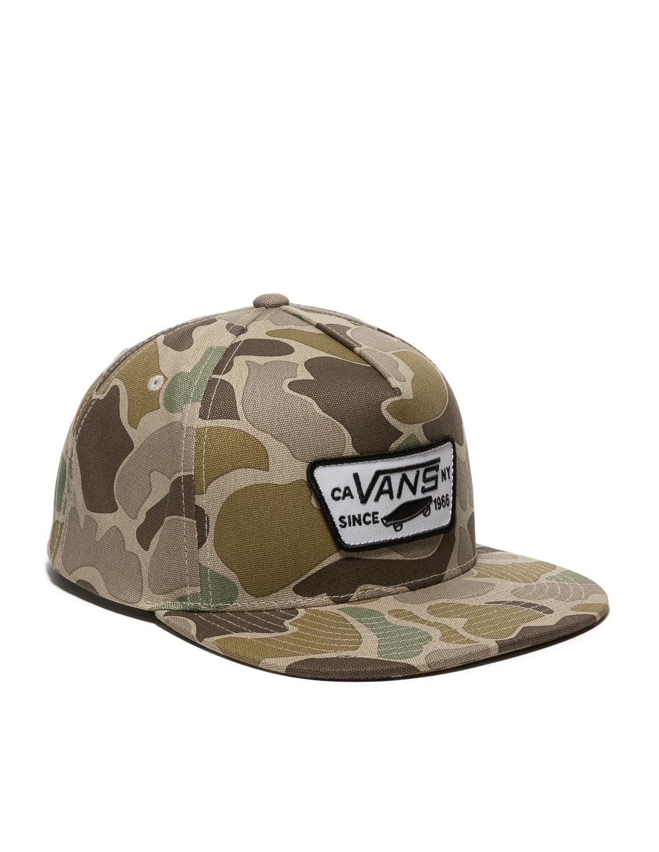 Gorra con visera plana Vans para hombre