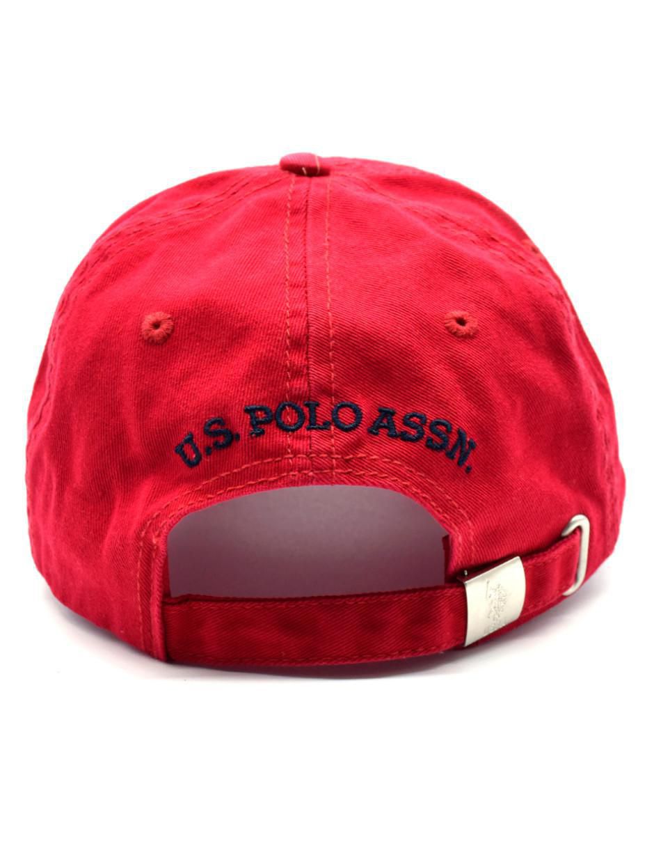 Gorra visera curva correa ajustable u.s. polo assn. gorra uspa 0-0-0 sin equipo "para" (si aplica) hombre