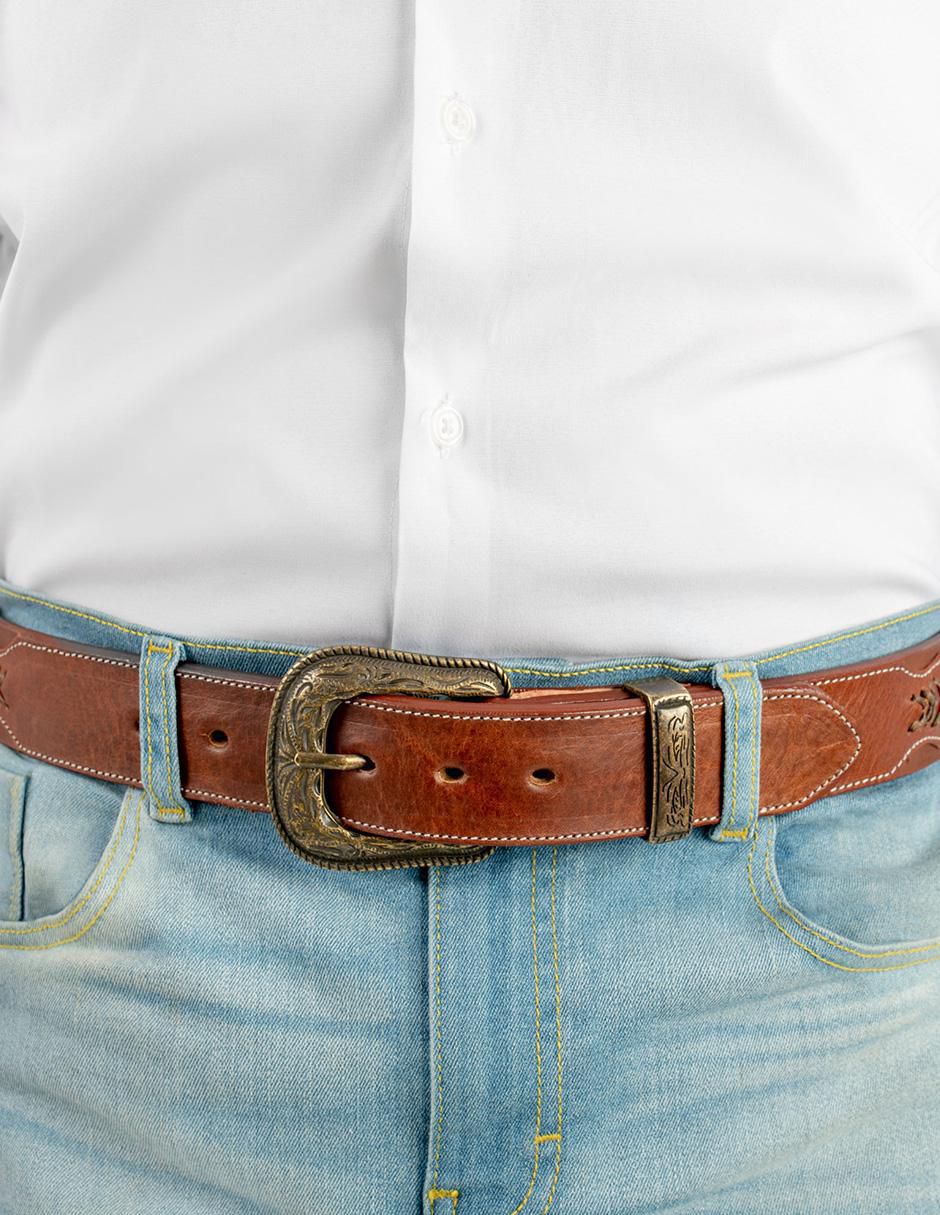 Cinturón de piel para hombre 2