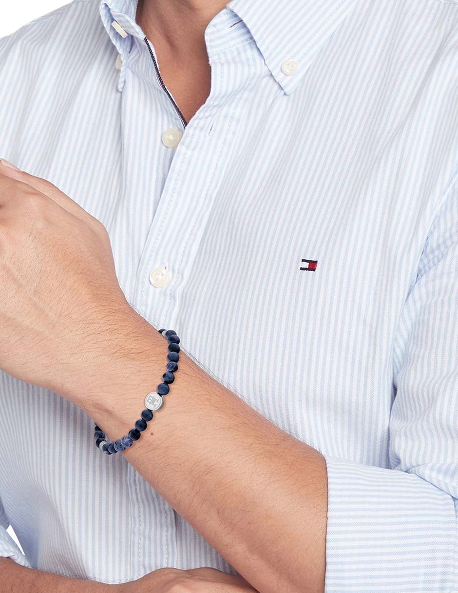 Brazalete Th85-Men Beads con acabado pulido 3