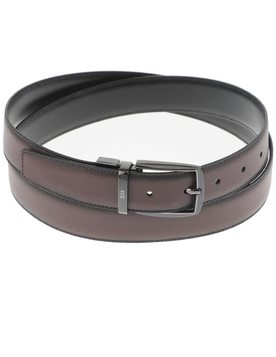 Cinturón de piel para hombre