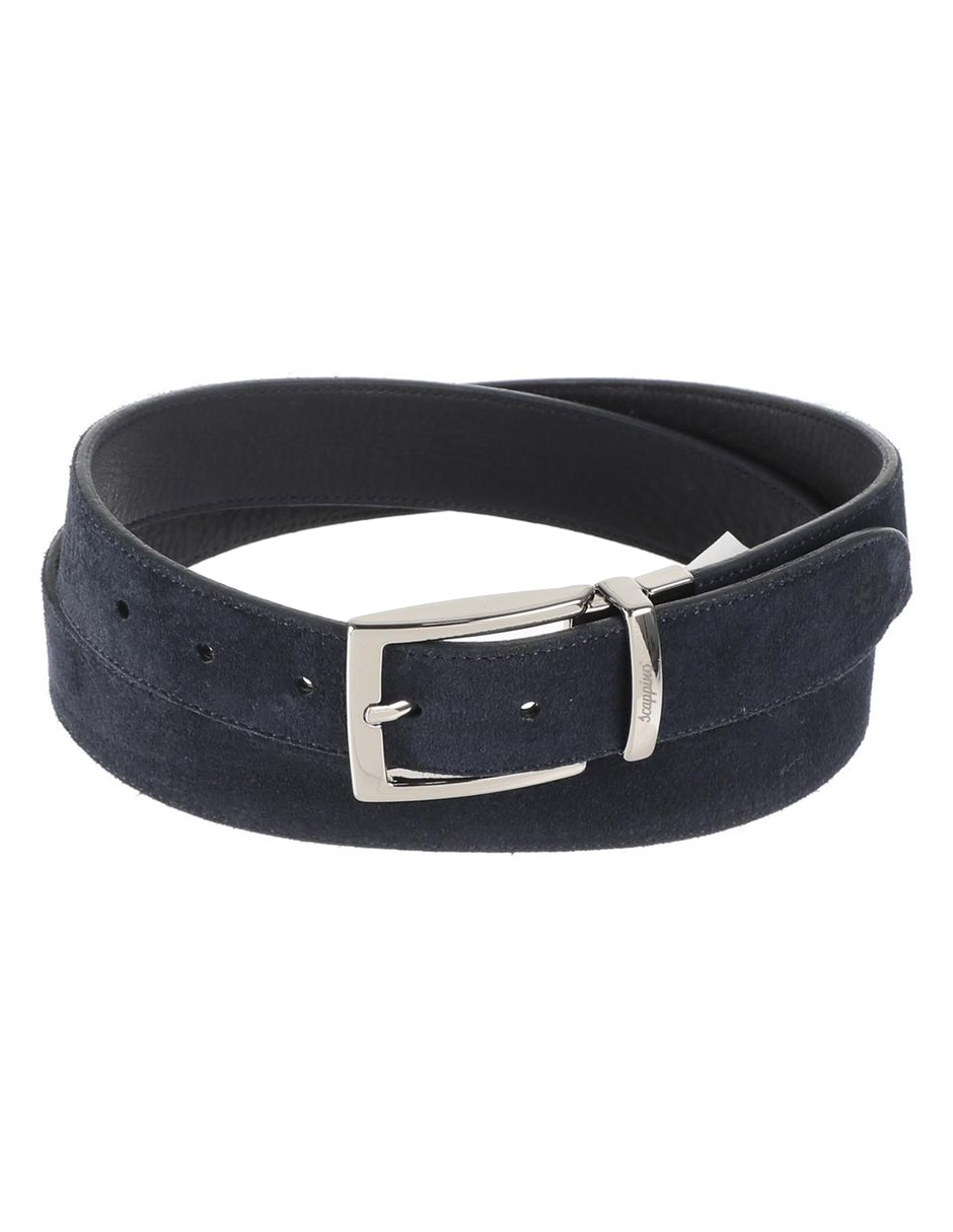 Cinturón de piel para hombre